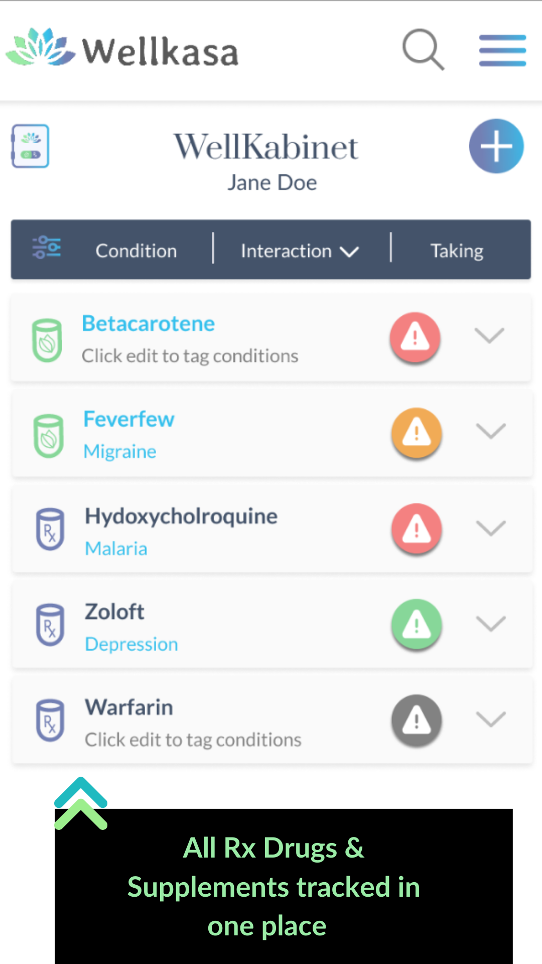 WellKabinet: Digital Medicine Cabinet