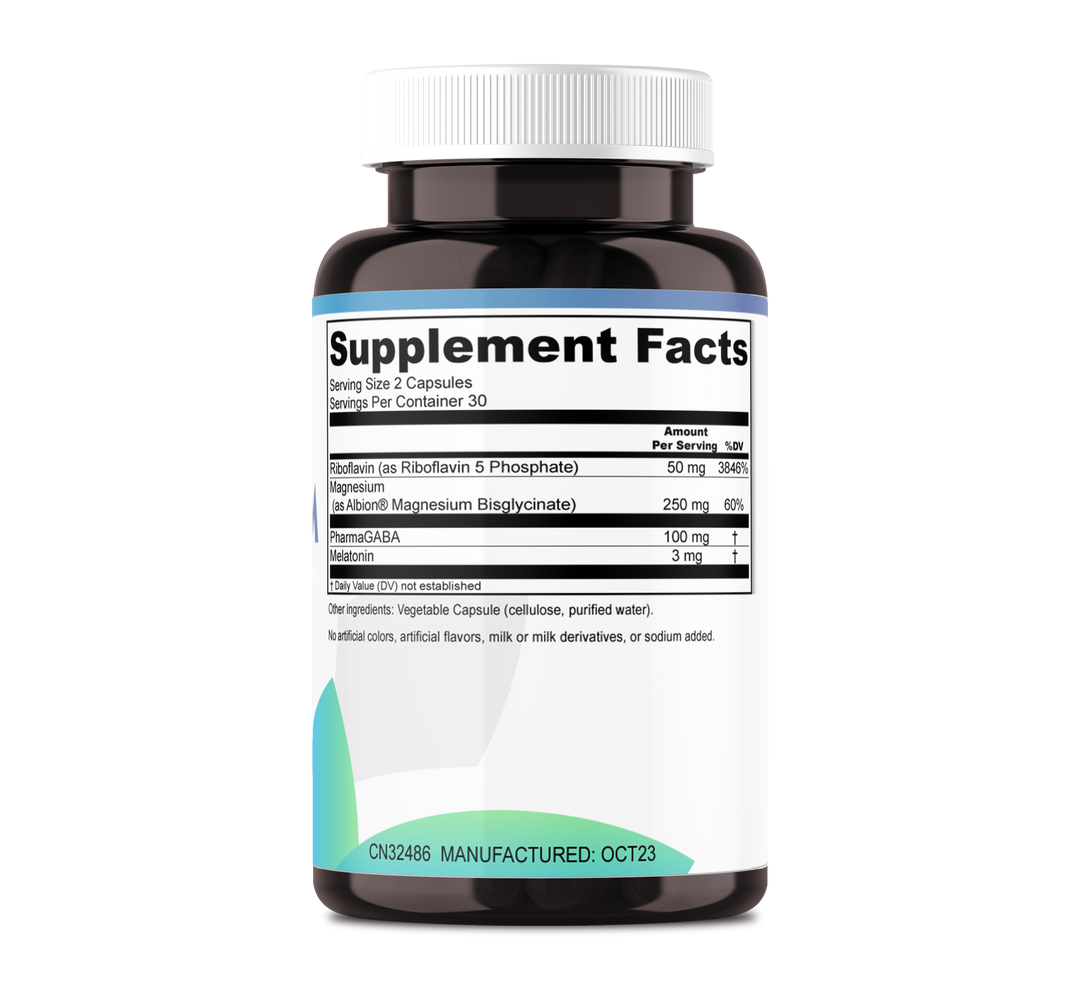 Migra-Well pm 60 Capsules by Wellkasa Label 2