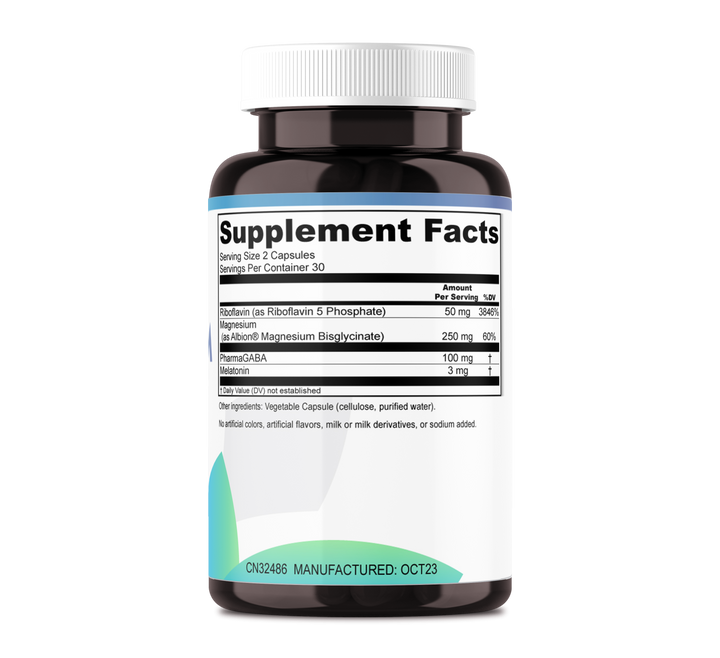 Migra-Well pm 60 Capsules by Wellkasa Label 2