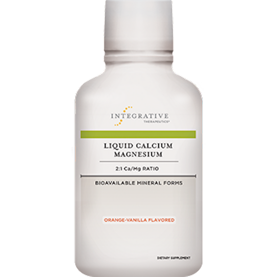 Liquid Cal Mag Orange-Vanilla 2:1 16 Ounces by Integrative Therapeutics