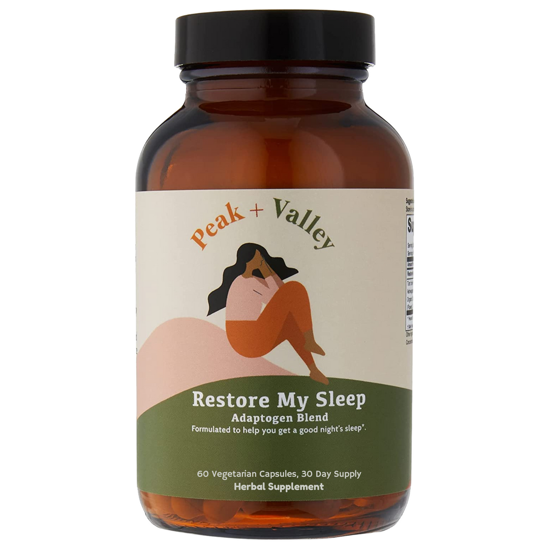 Restore My Sleep 60 Capsules by Peak and Valley