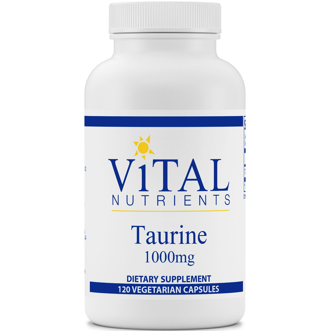 Taurine 120 Capsules by Vital Nutrients