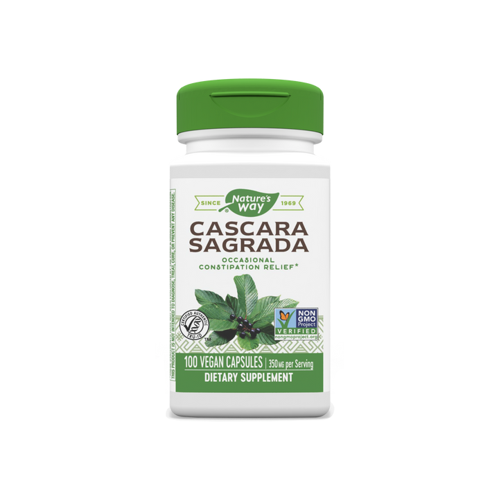 Cascara Sagrada 100 capsules by Nature's Way
