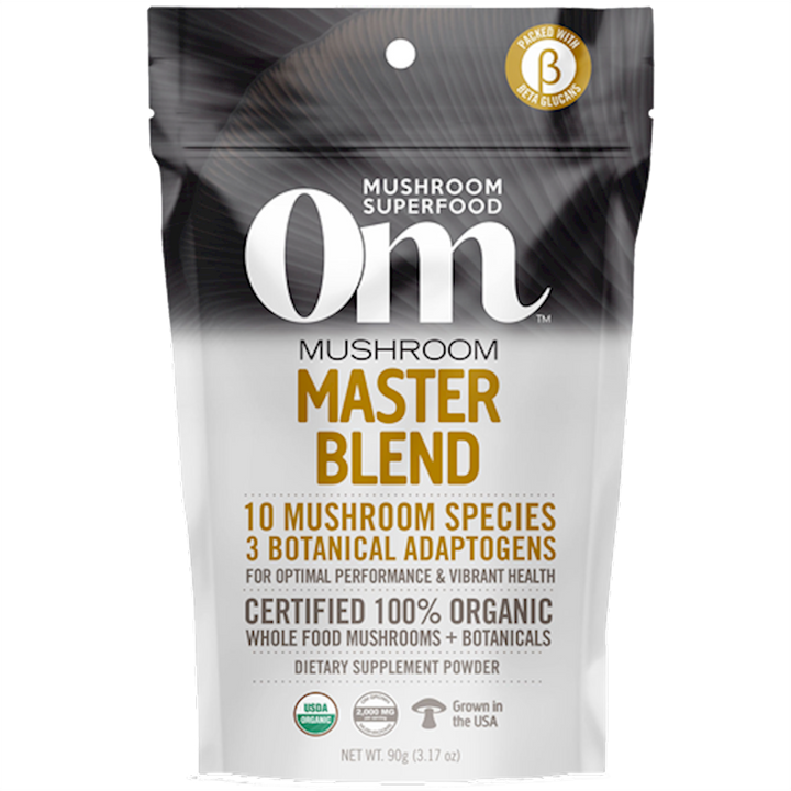 Mushroom Master Blend Powder 90 grams by OM Organic Mushroom